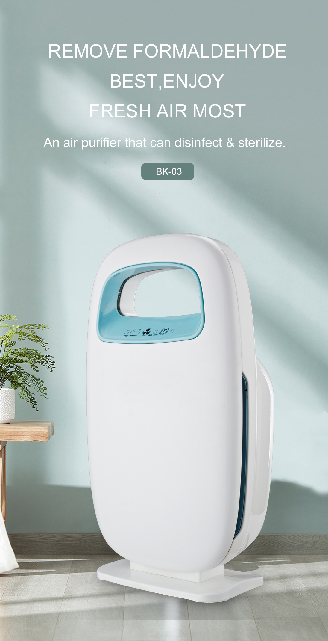 Hapus formaldehyde terbaik, nikmati udara segar paling BK-03