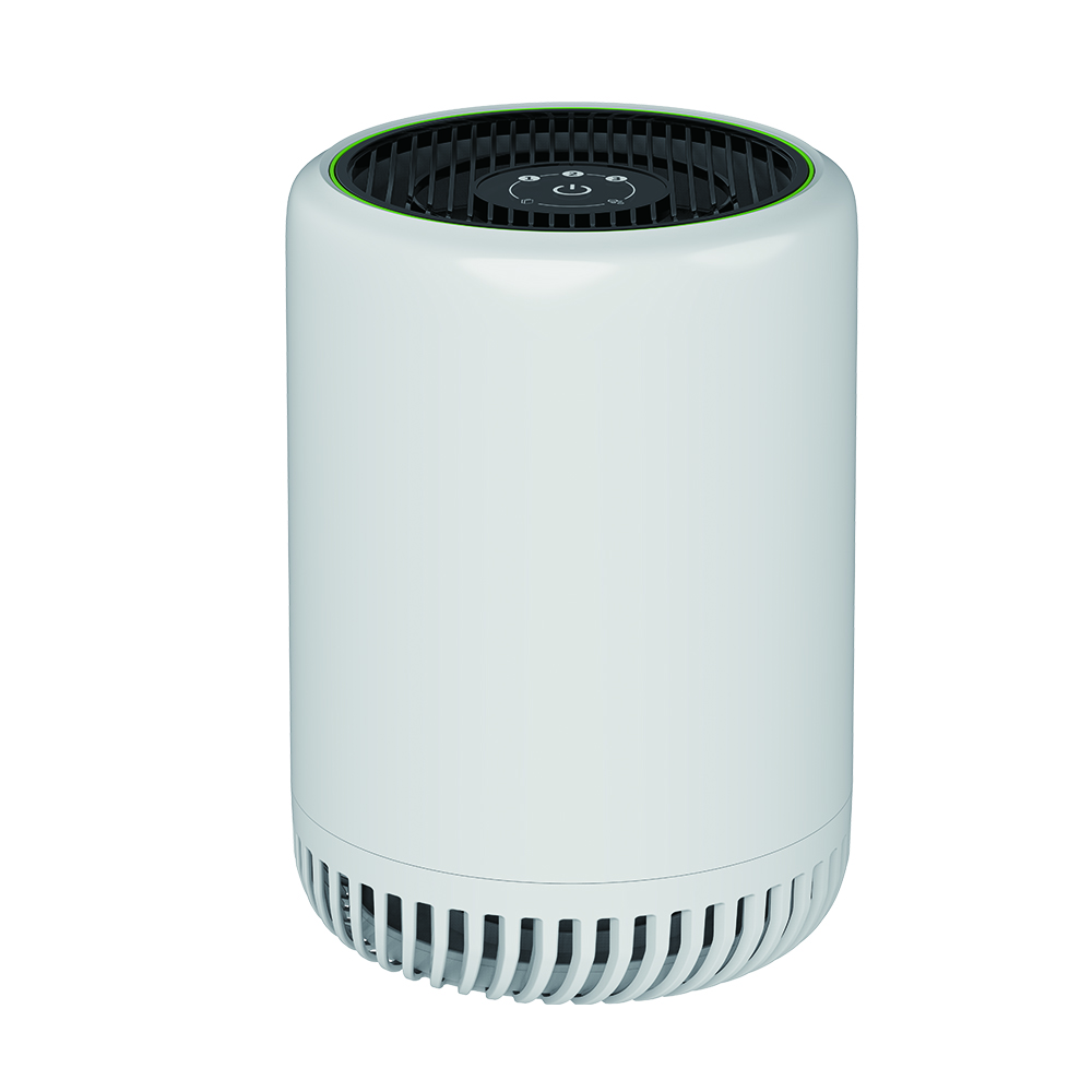 Panel sentuh Ion negatif Ion tiga kecepatan penyesuaian kecepatan angin atmosfer lampu UV lampu pemurni udara cerdas bkj-15l